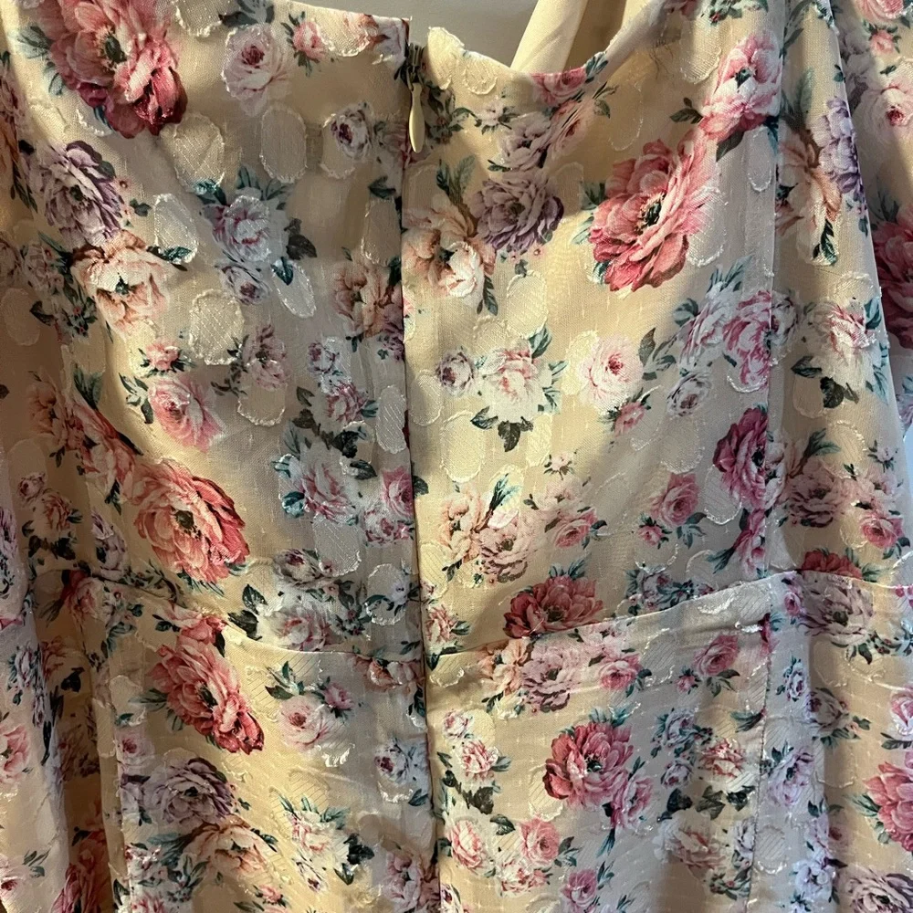Floral Ruffle Maxi Dress - Picture 4 of 6